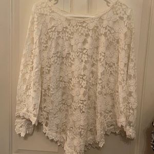 Lace Hollister top